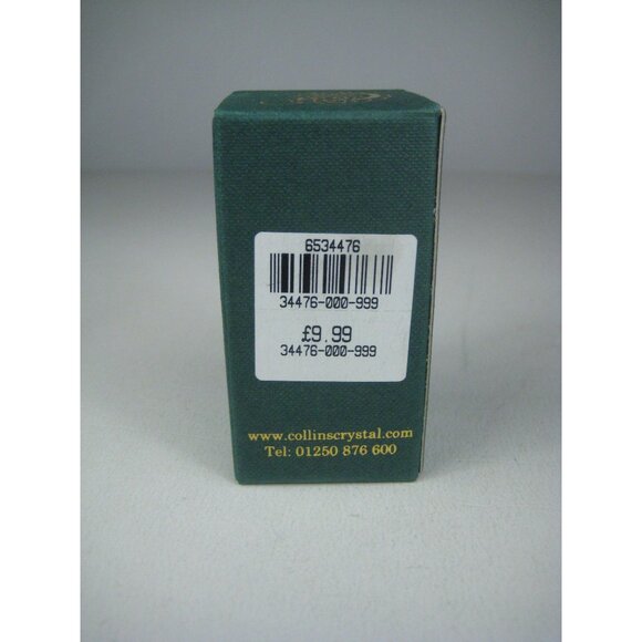 Collins Crystal Engraved CLAN Cunningham Scotch Whisky Glass With Box - Picture 5 of 10